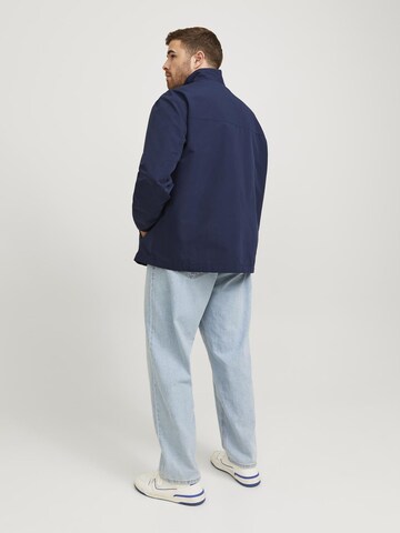 Jack & Jones Plus Functionele jas in Blauw