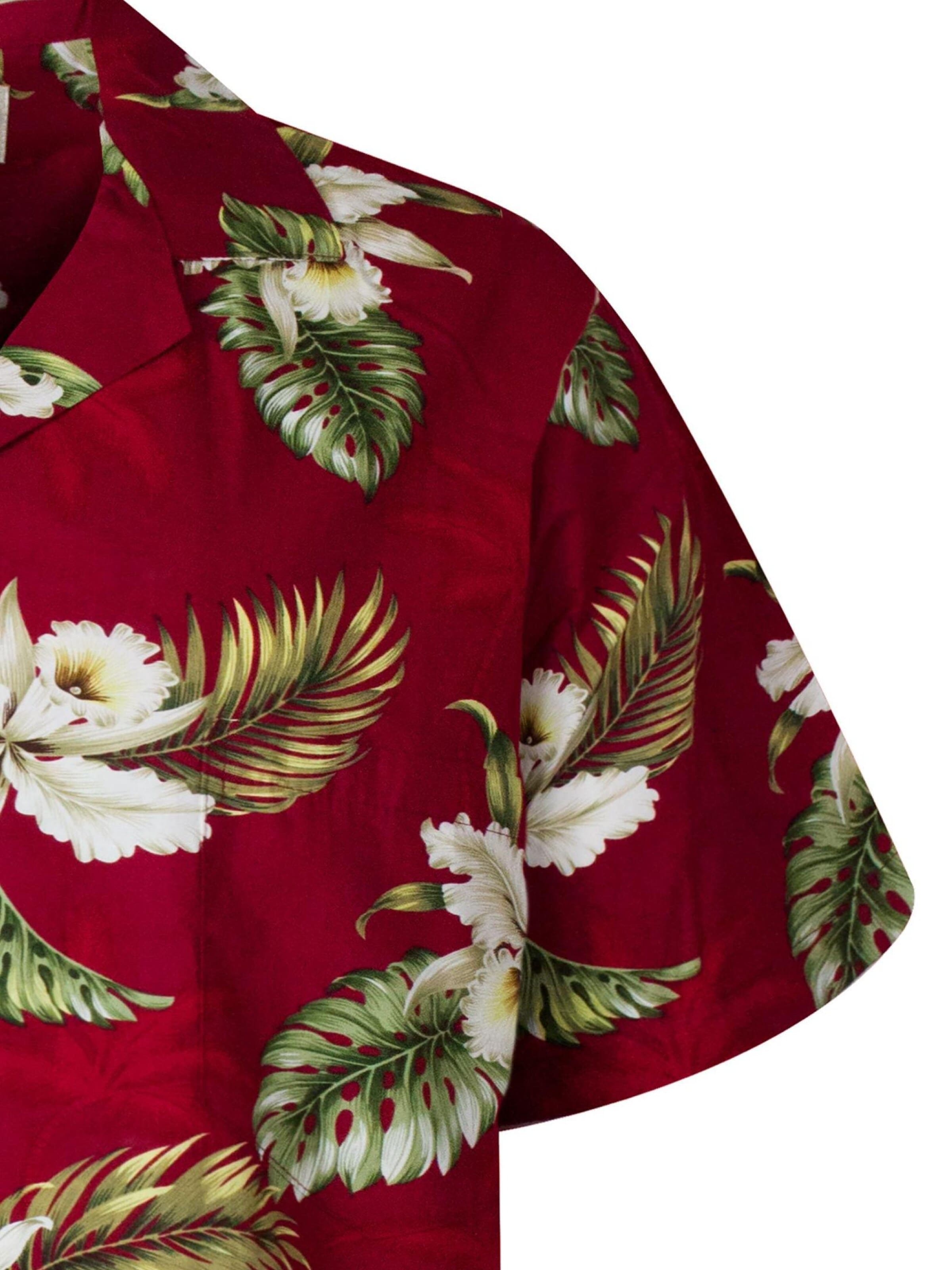 KY's Regular fit Overhemd 'Enzian' in Rood