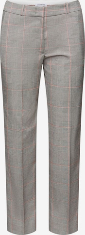 ESPRIT Regular Pantalon in Grijs: voorkant