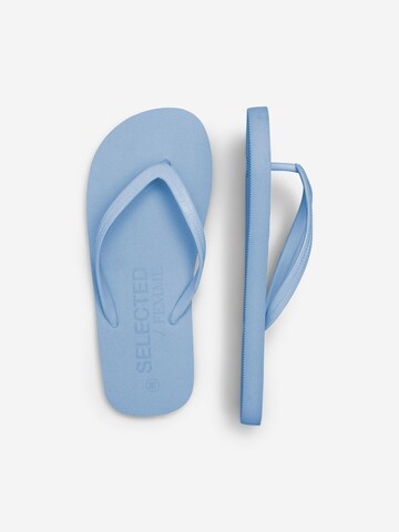 SELECTED FEMME T-bar sandals 'Felicia' in Blue