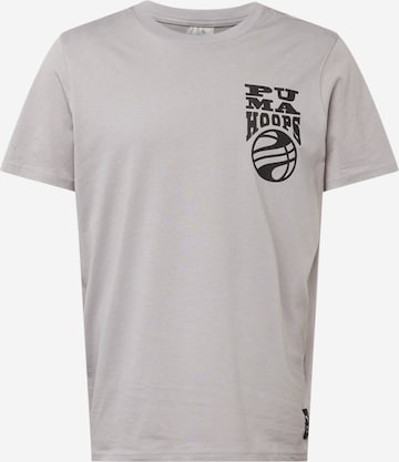 T-Shirt fonctionnel 'The Hooper' PUMA en gris : devant