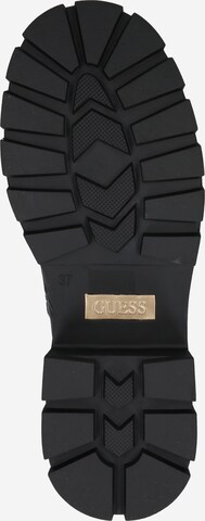 Stivaletto stringato 'Sery' di GUESS in nero