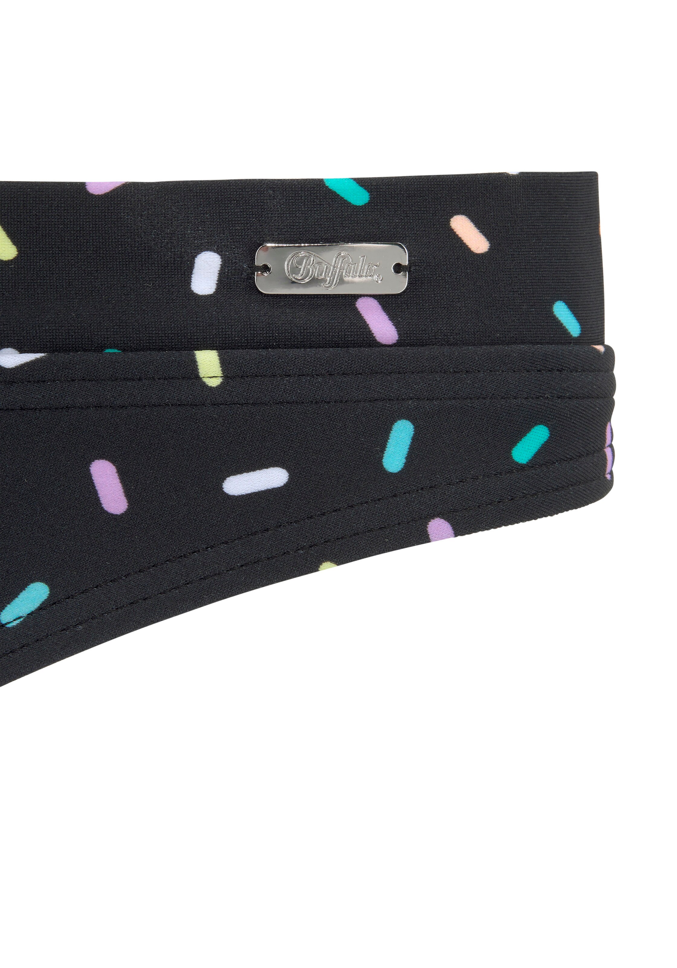 Bandeau Bikini BUFFALO en noir