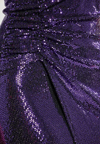 Robe de soirée faina en violet