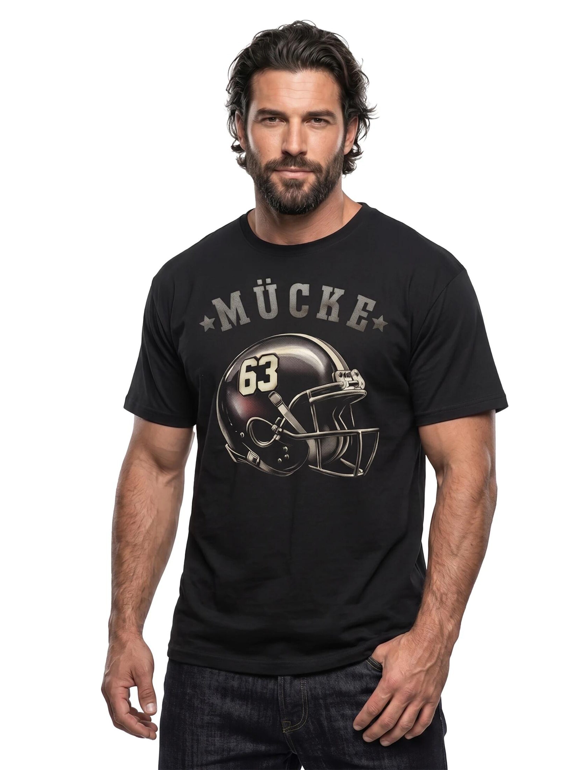 MAKAYA Shirt '63-Helm' in Black