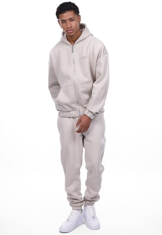 Dropsize Sweatjacke in Grau