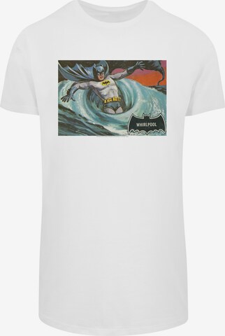 T-Shirt 'DC Comics Batman TV Series Whirlpool' F4NT4STIC en blanc : devant