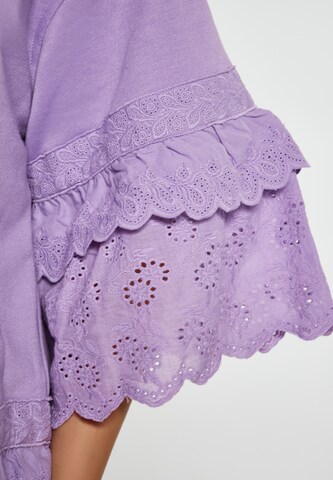 faina Sweatshirt in Purple