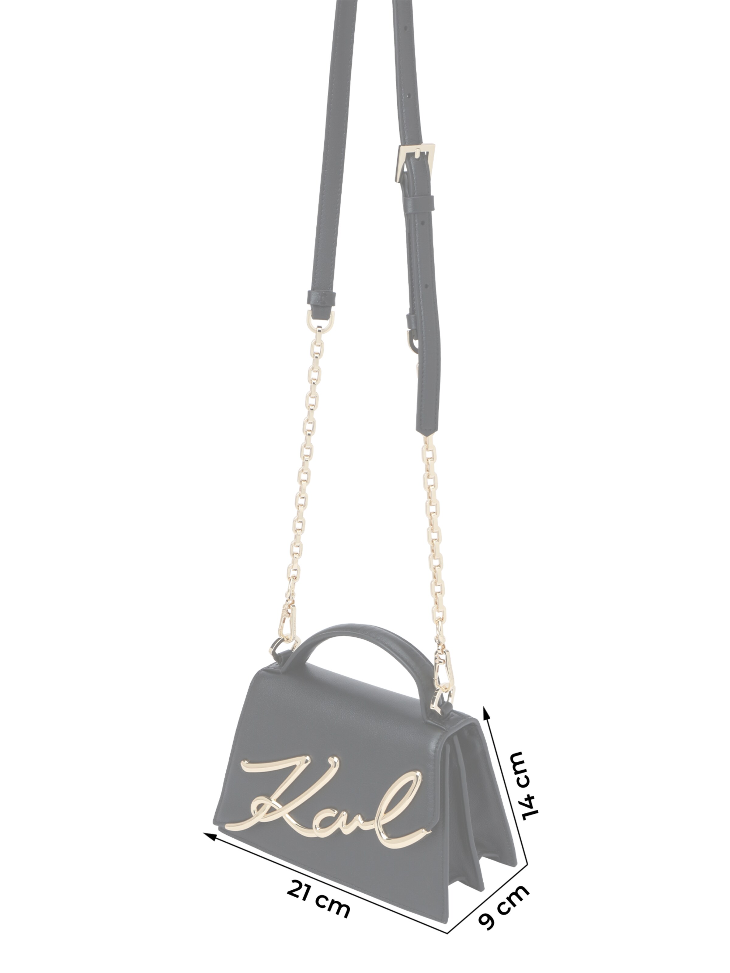 Karl Lagerfeld Kabelka – černá