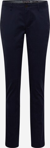 Skinny Pantalon chino Michael Kors en bleu : devant