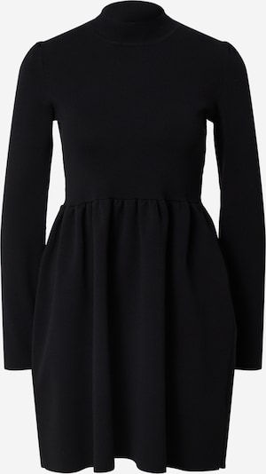 EDITED Gebreide jurk 'Kalea' in de kleur Zwart, Productweergave
