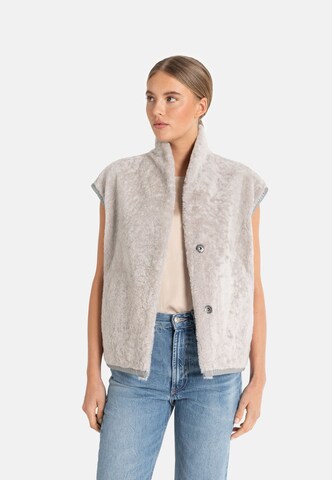 Werner Christ Bodywarmer 'Hermine' in Lila: voorkant