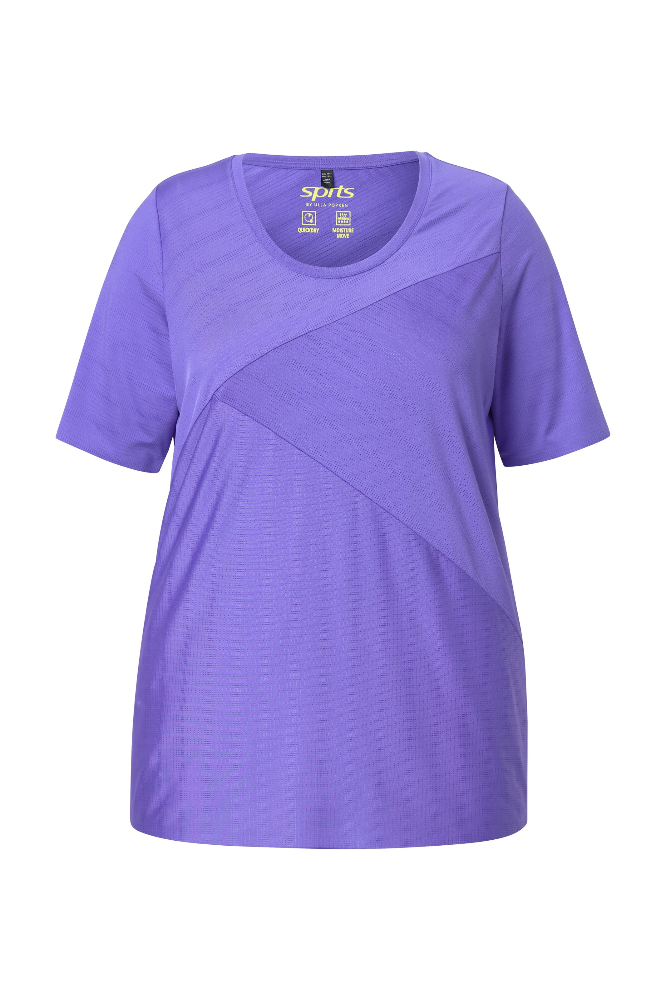 Ulla Popken Shirt in Lila: Vorderseite