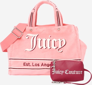 Juicy Couture Шоппер 'Iris' в Ярко-розовый: спереди