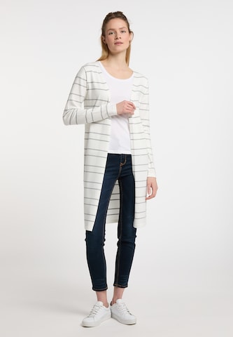 DreiMaster Maritim Knit cardigan in White