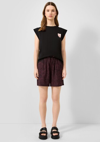 QS Regular Broek in Lila