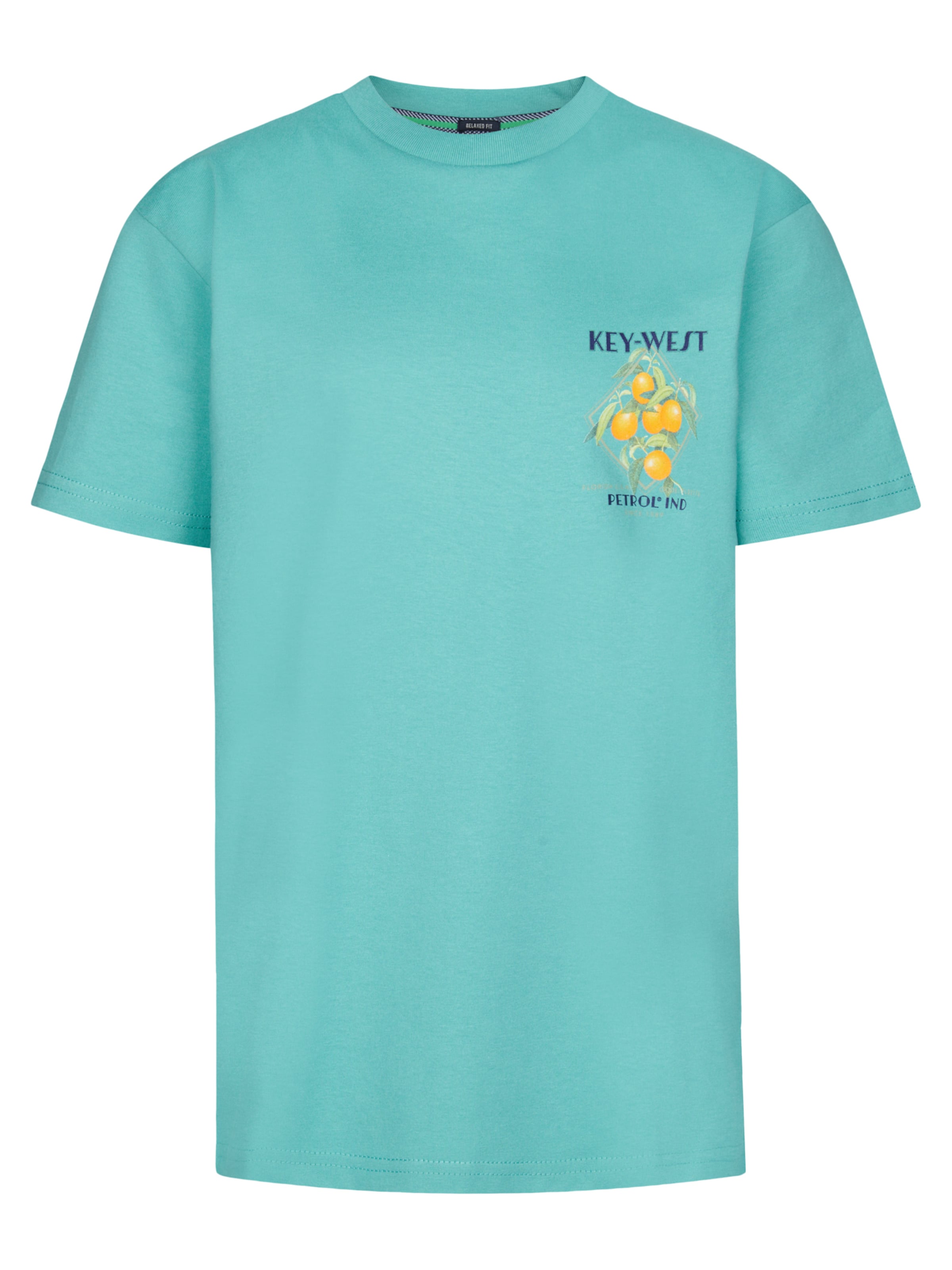 Maglietta di Petrol Industries in blu: frontale