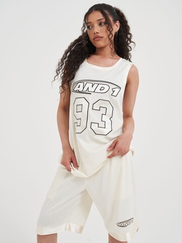 AND1 Loosefit Byxa 'Airtex' i beige