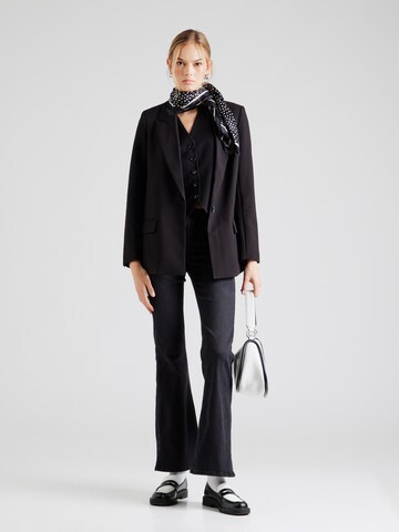 ONLY Flared Jeans in Schwarz