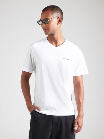 Tricou de la Pepe Jeans pe alb: față