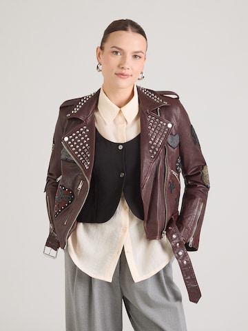 AllSaints Kevad-sügisjope, värv punane: eest vaates