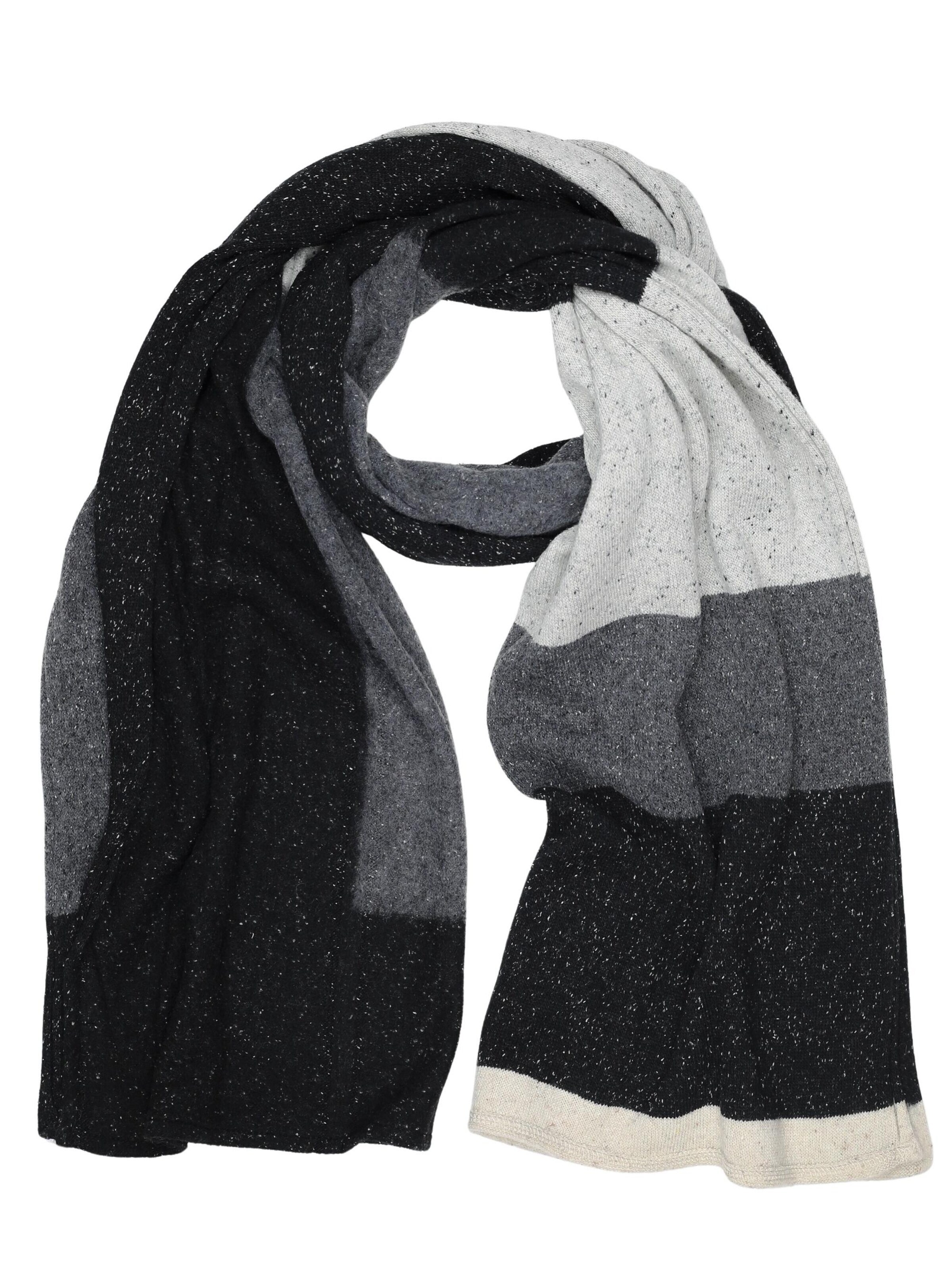 COLLEZIONE ALESSANDRO Scarf 'Kuschelweich' in Black: front