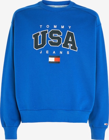 Tommy Jeans Sweatshirt 'USA' in Blau: predná strana