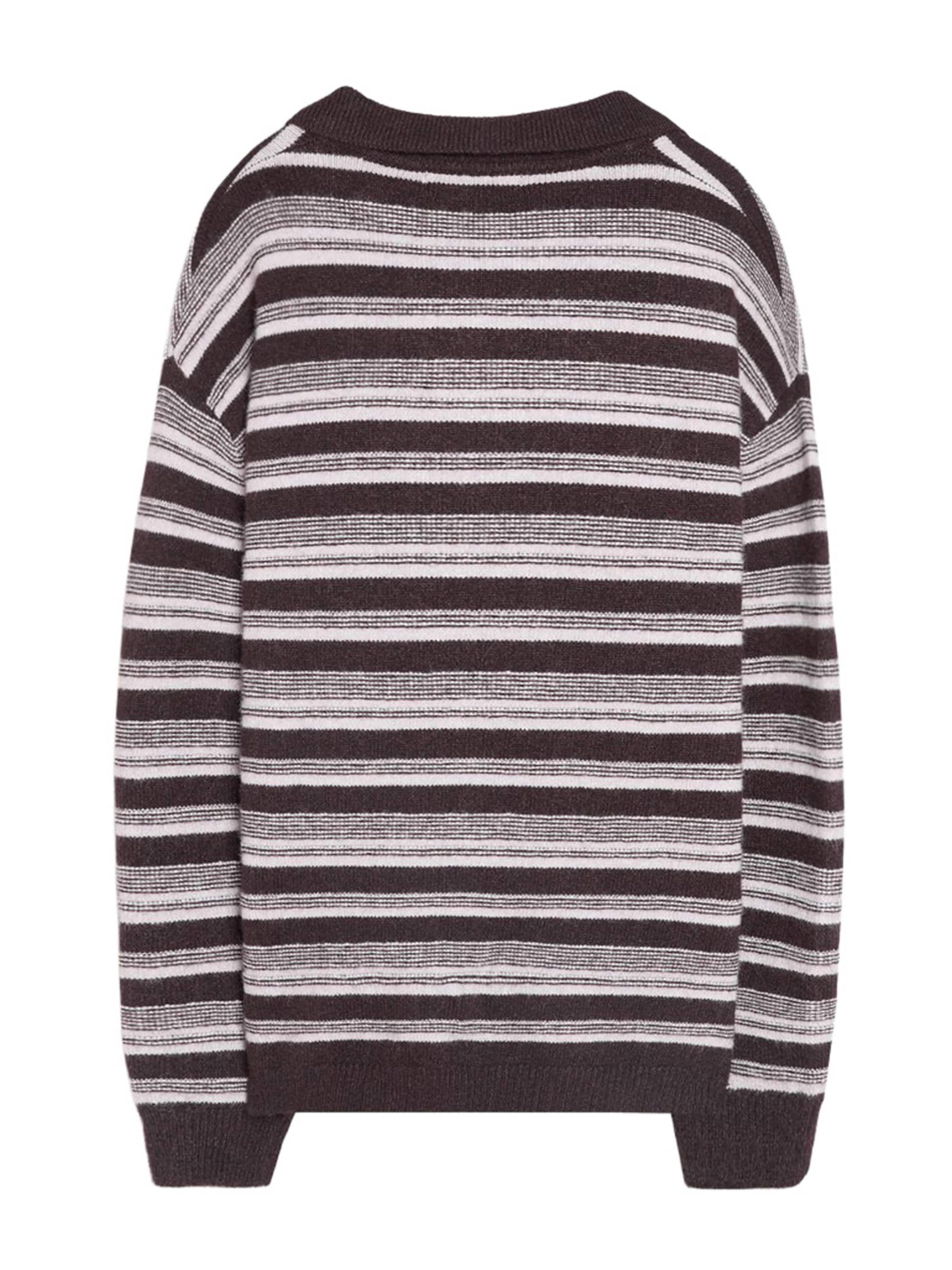 Bershka Sweater in Grey: back