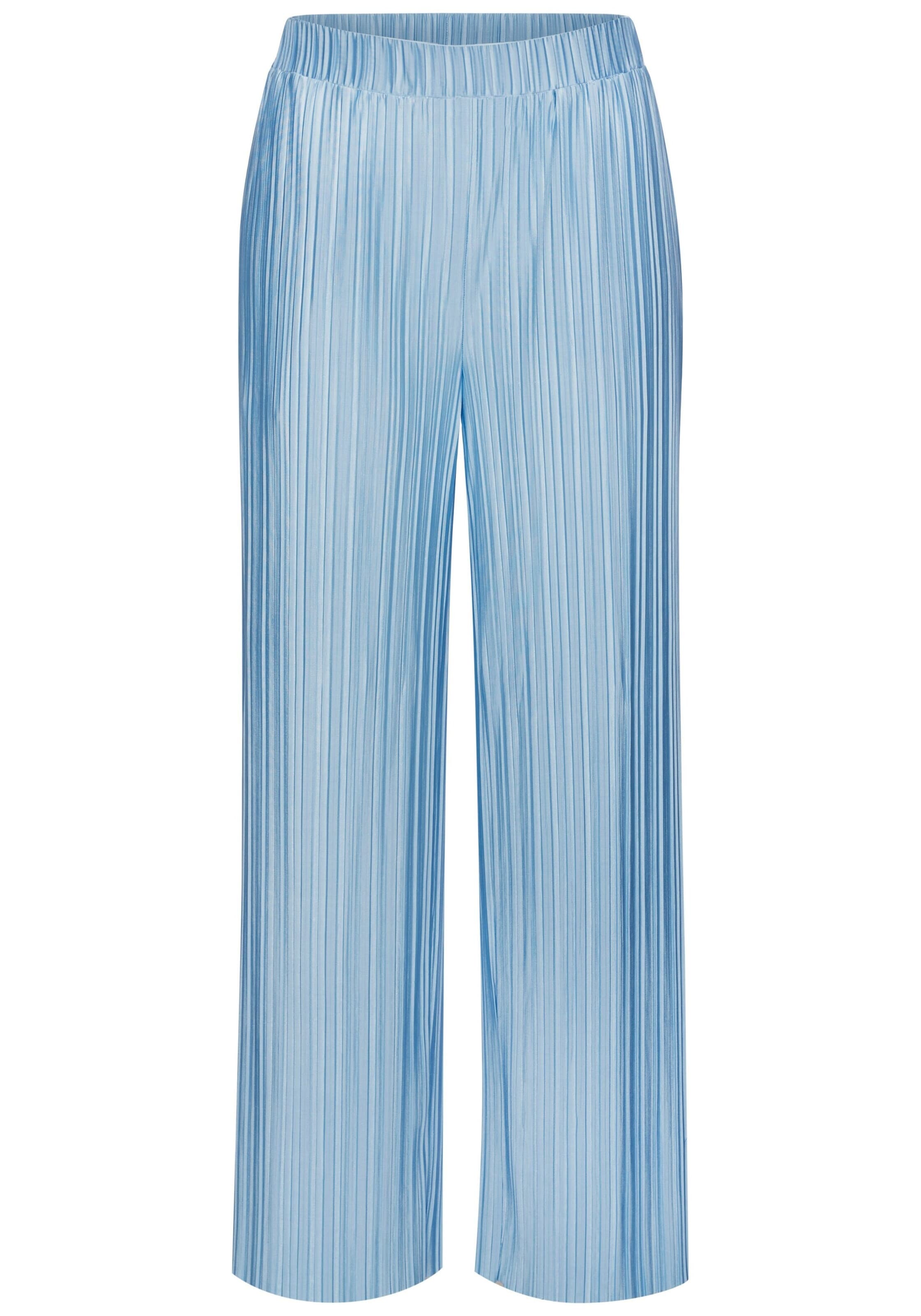 LASCANA Wide Leg Hose in Blau: Vorderseite