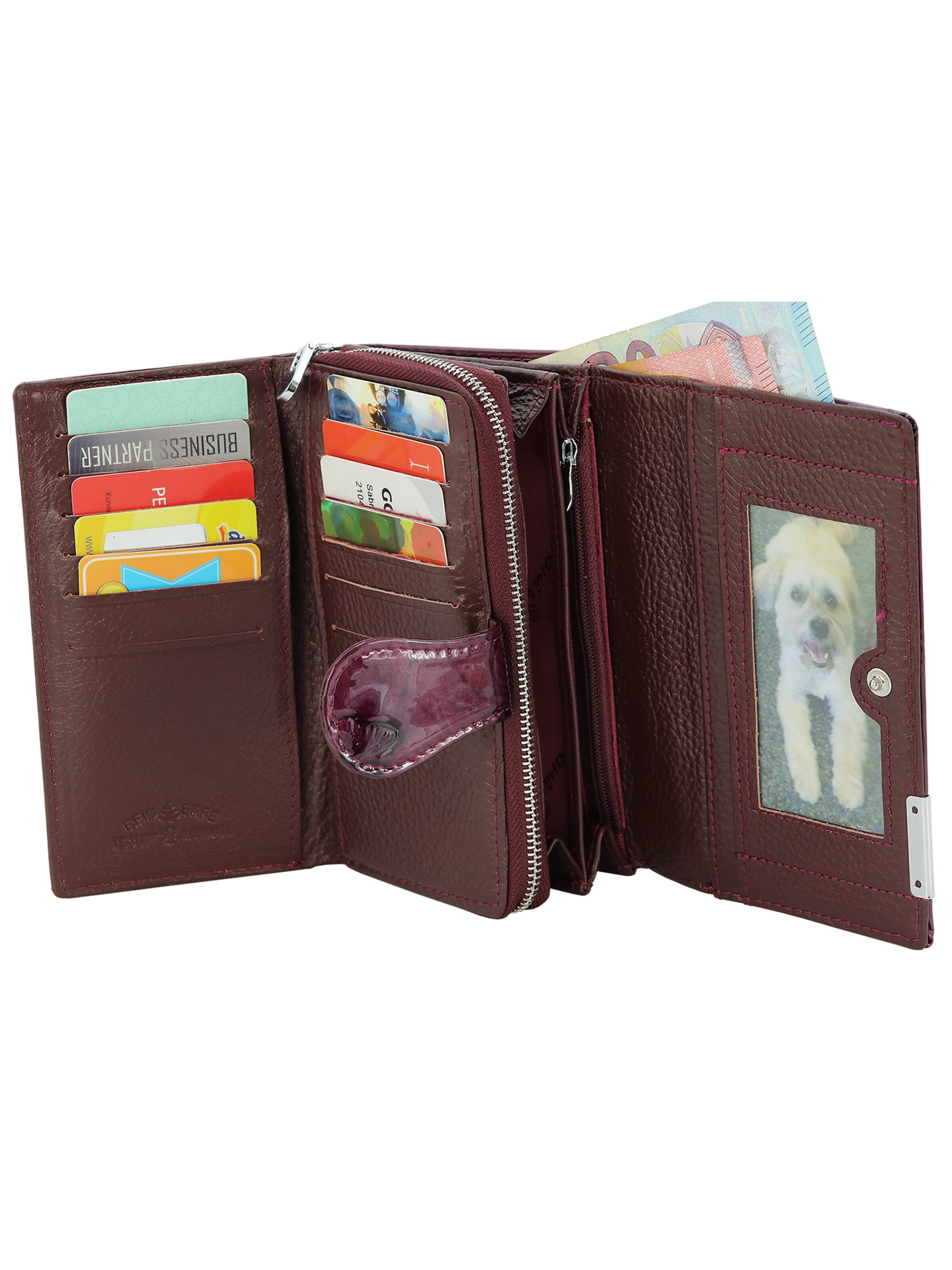 Jennifer Jones Wallet in Purple