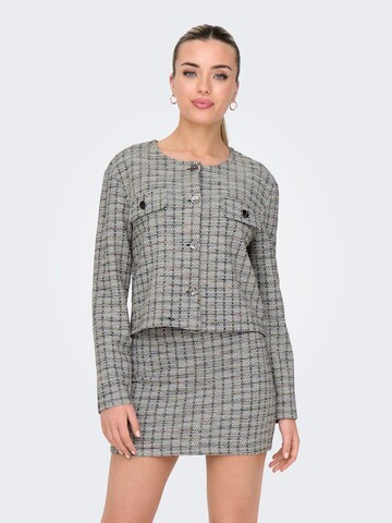 JDY Blazer in Grey: front