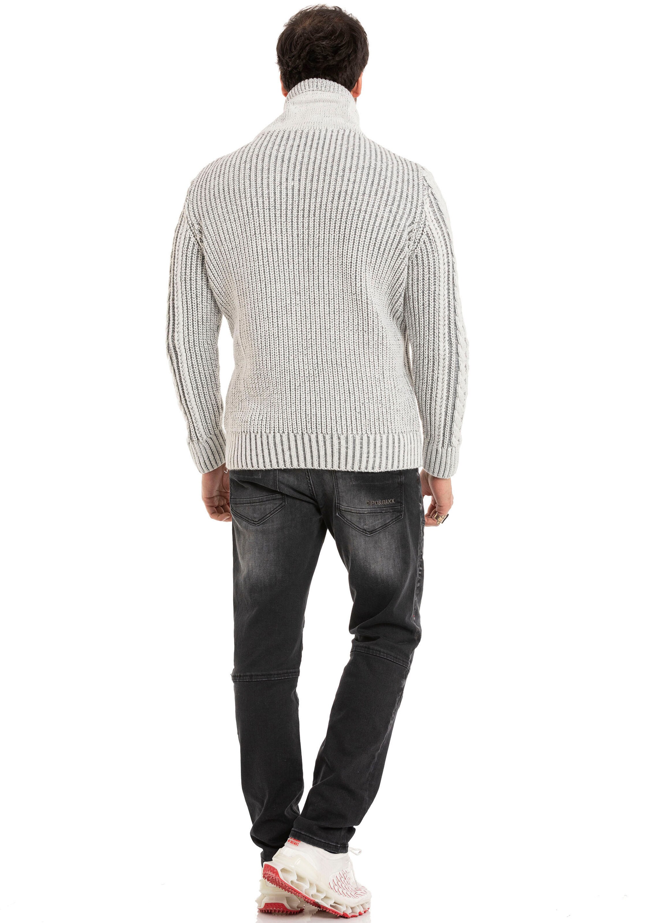CIPO & BAXX Sweater in Grey