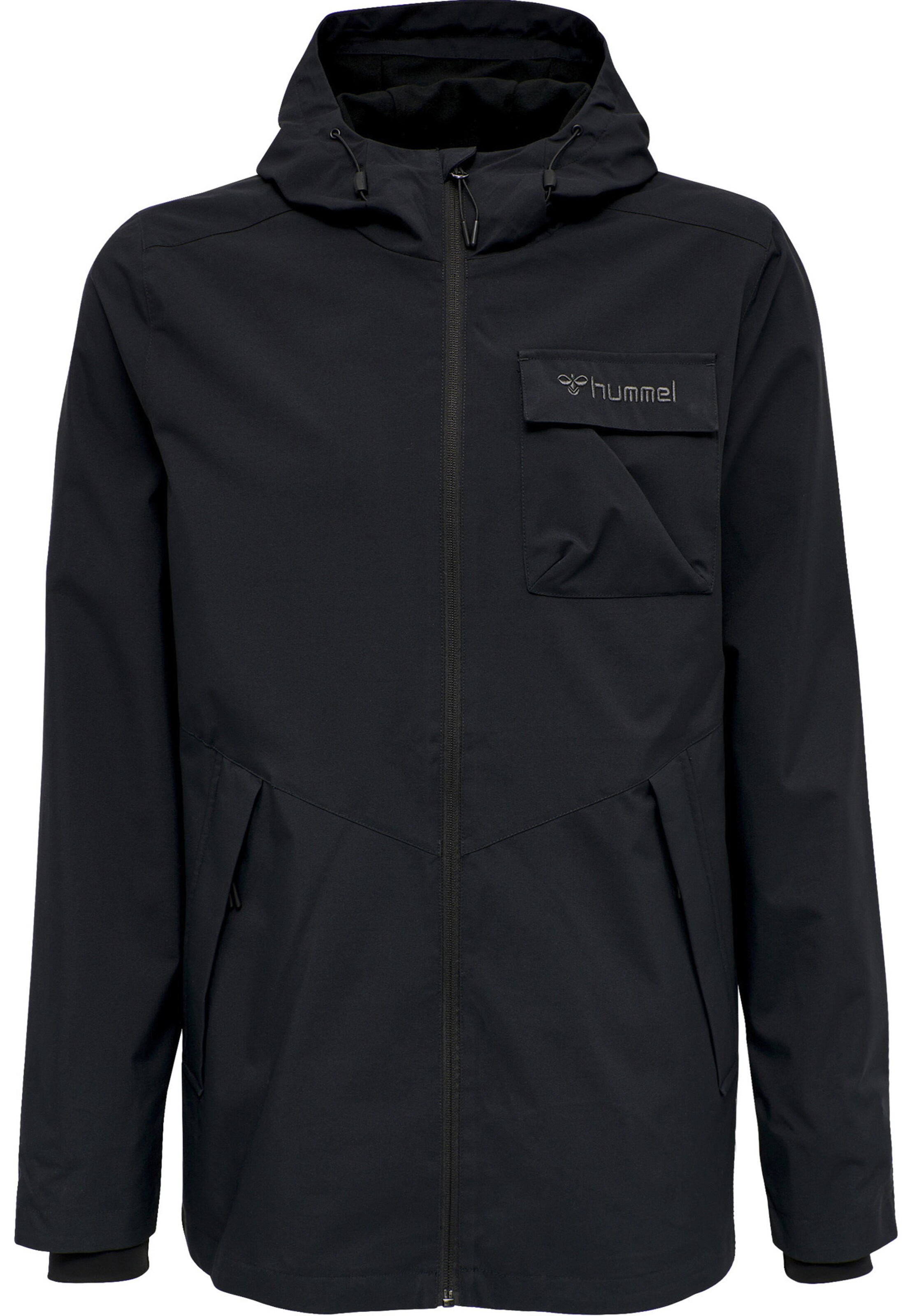 Hummel Performance Jacket in Black: front