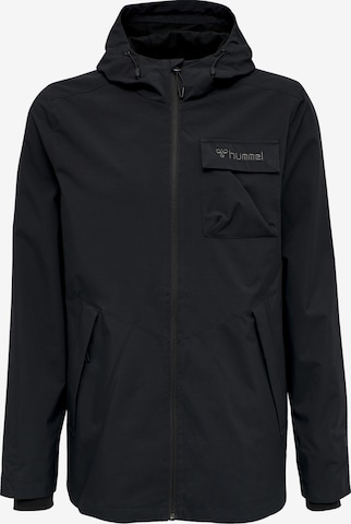 HummelTehnička jakna - crna boja: prednji dio
