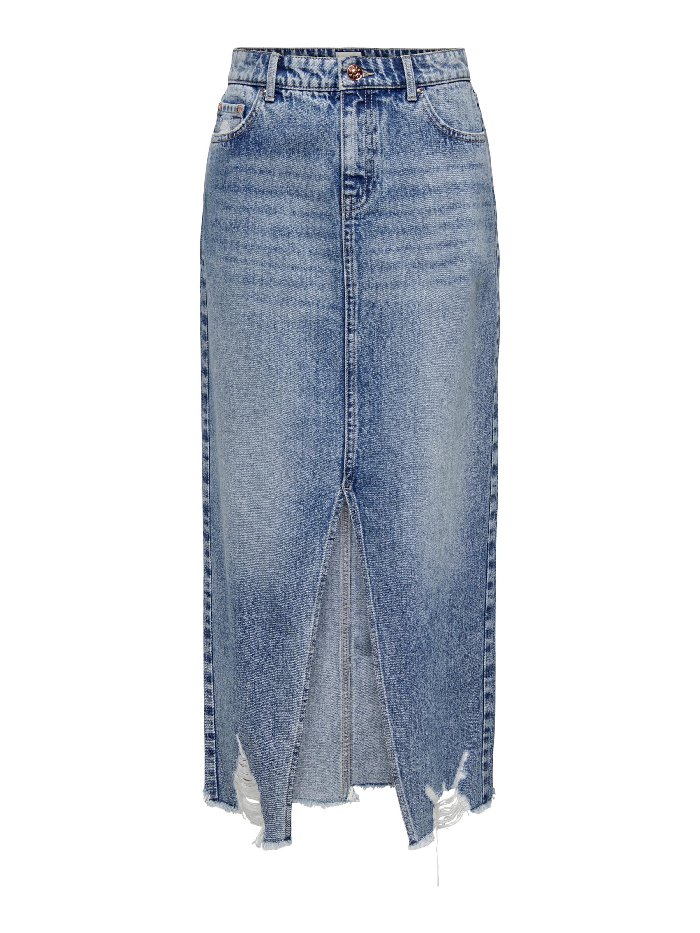 ONLY - Falda 'Emma' en azul: frente