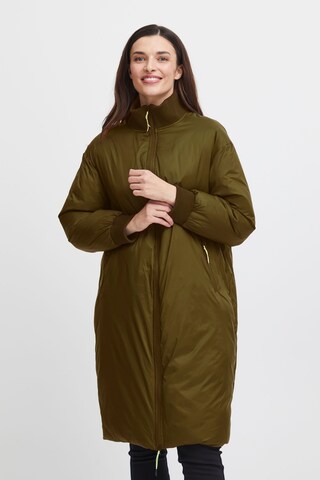 Manteau d’hiver 'Harlyn' Fransa en vert : devant