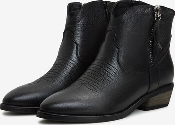 CESARE GASPARI Cowboy Boots in Black