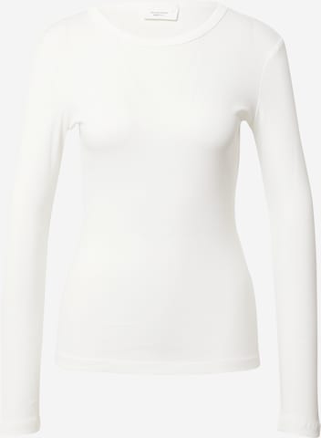 Gina Tricot T-shirt i vit: framsida