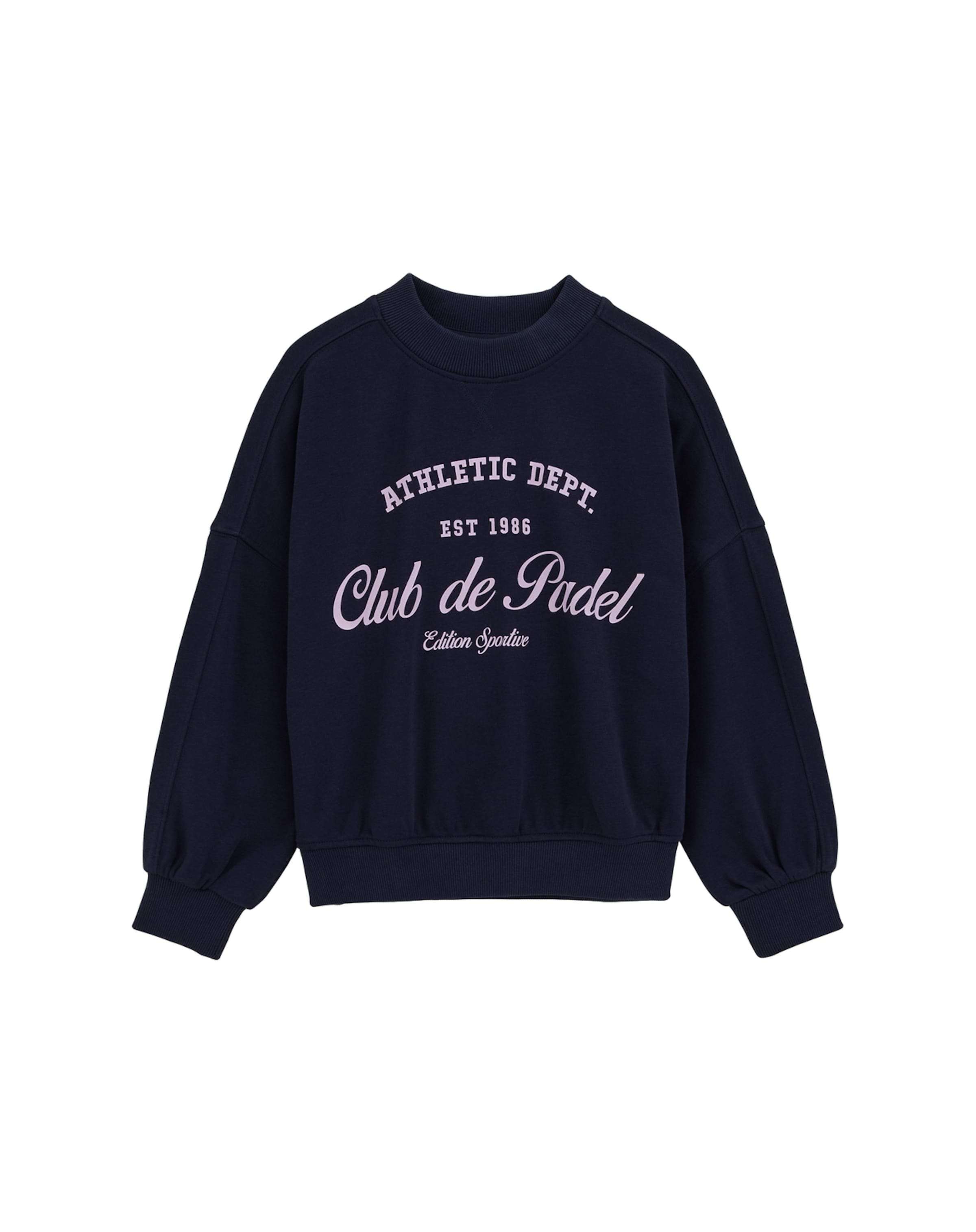 WE FashionSweater majica - plava boja: prednji dio