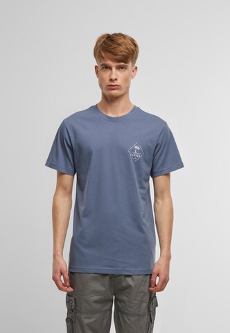 T-Shirt 'Lompoc' Forvert en bleu : devant