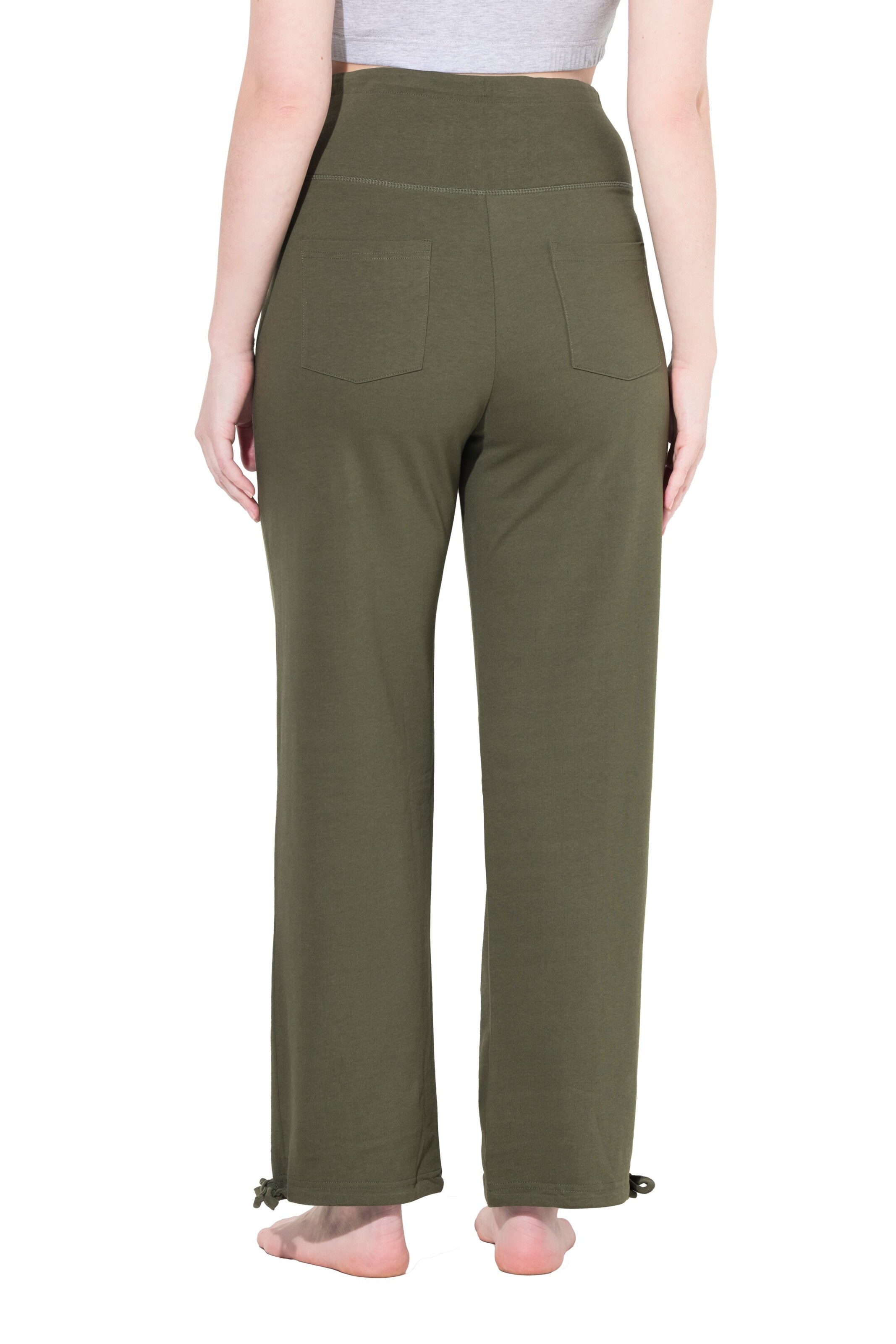 Ulla Popken Regular Broek in Groen