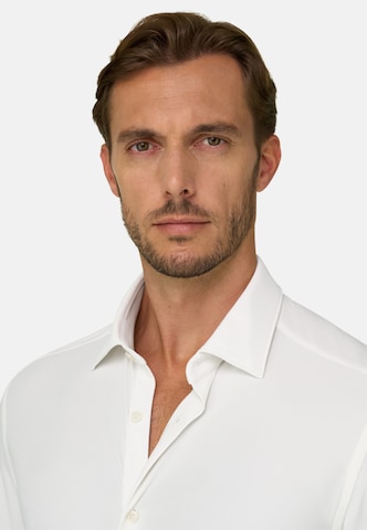 Coupe slim Chemise Boggi Milano en blanc