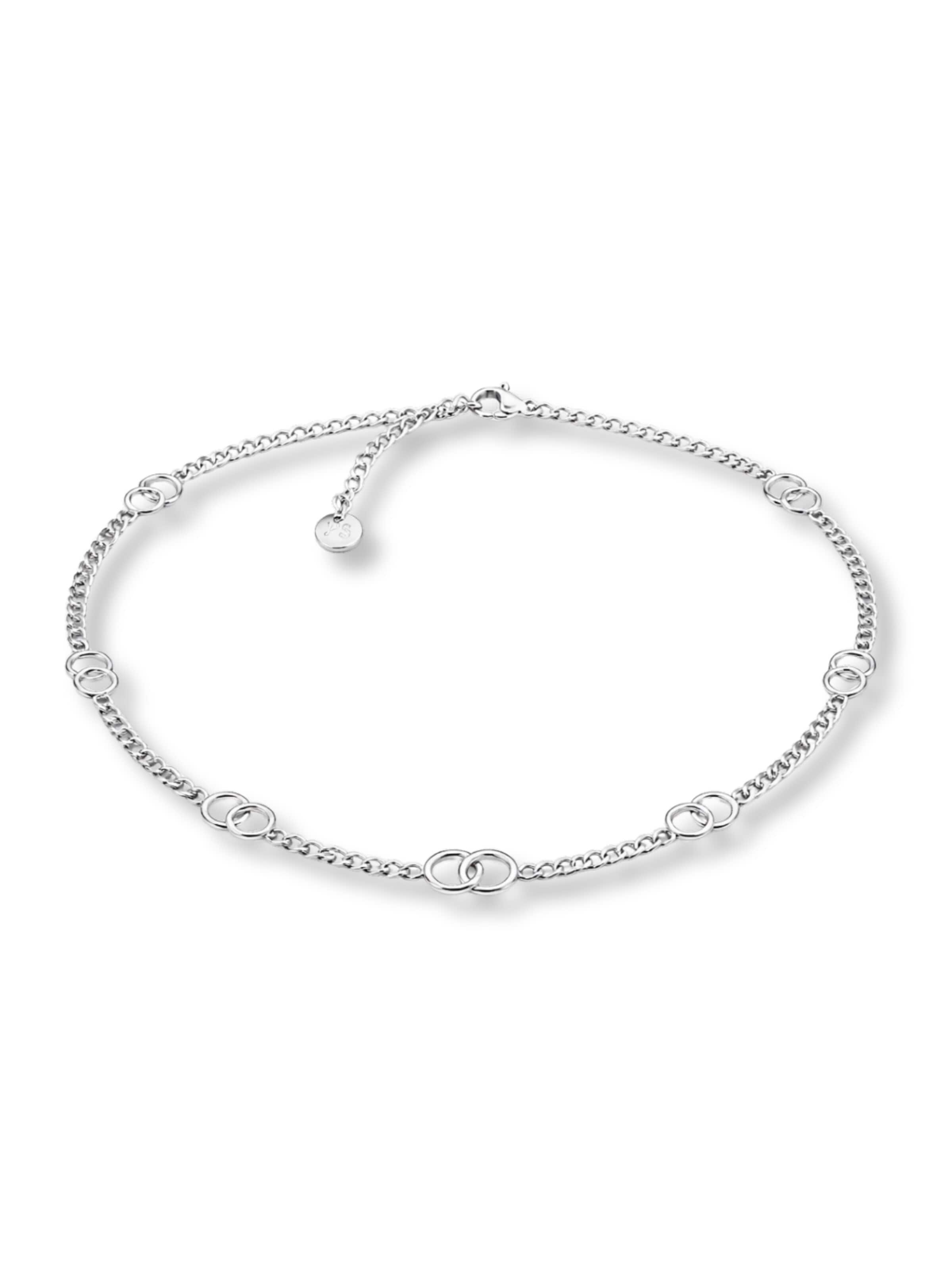 Pure Schmuck Kette 'Timeless Prestige'‌‌‌‌‌‌‌‌‌ in Silber: Vorderseite
