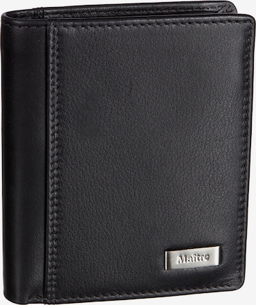 Porte-monnaies 'Fusto Helge' Maître en noir : devant