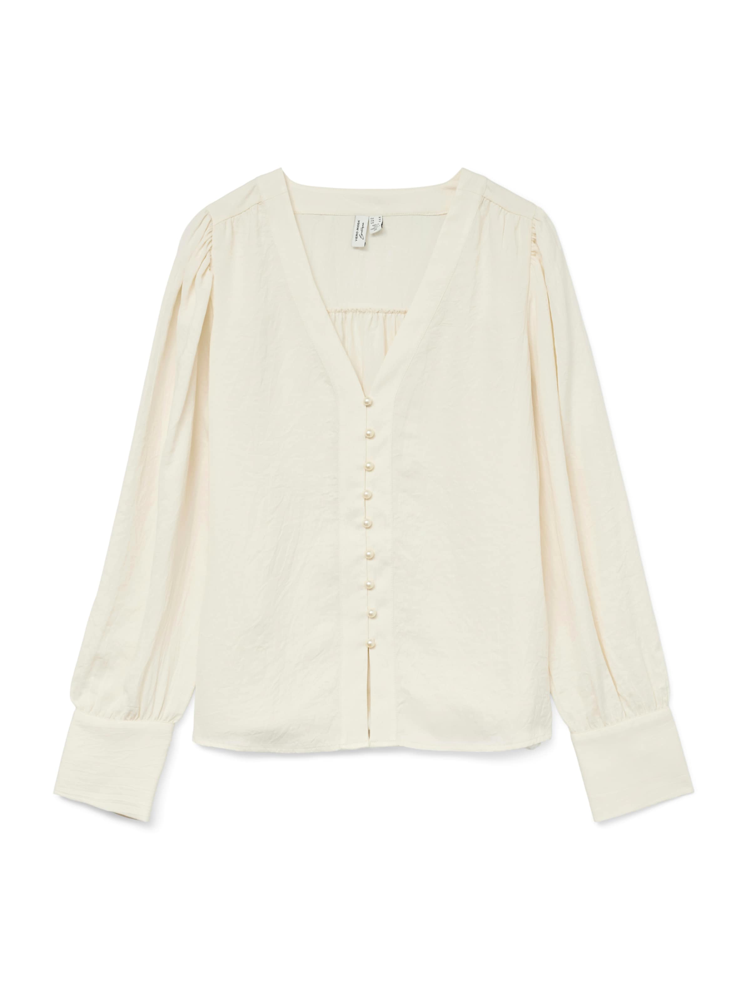 VERO MODA Μπλούζα 'VMFasana' σε κρεμ, Άποψη προϊόντος