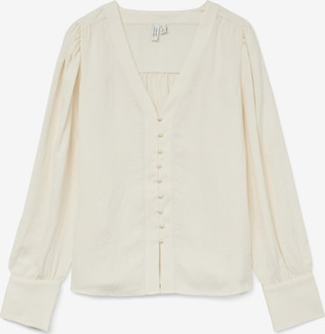 Chemisier 'VMFasana' VERO MODA en beige : devant