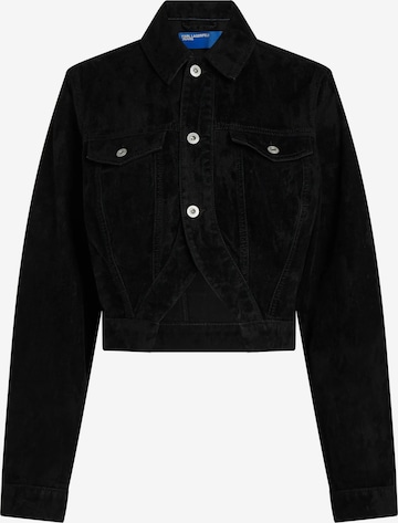 KARL LAGERFELD JEANS Välikausitakki värissä musta: etupuoli
