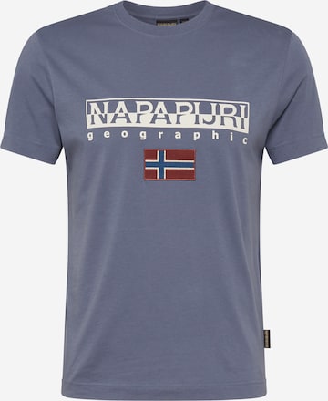 T-Shirt 'AYAS' NAPAPIJRI en bleu : devant