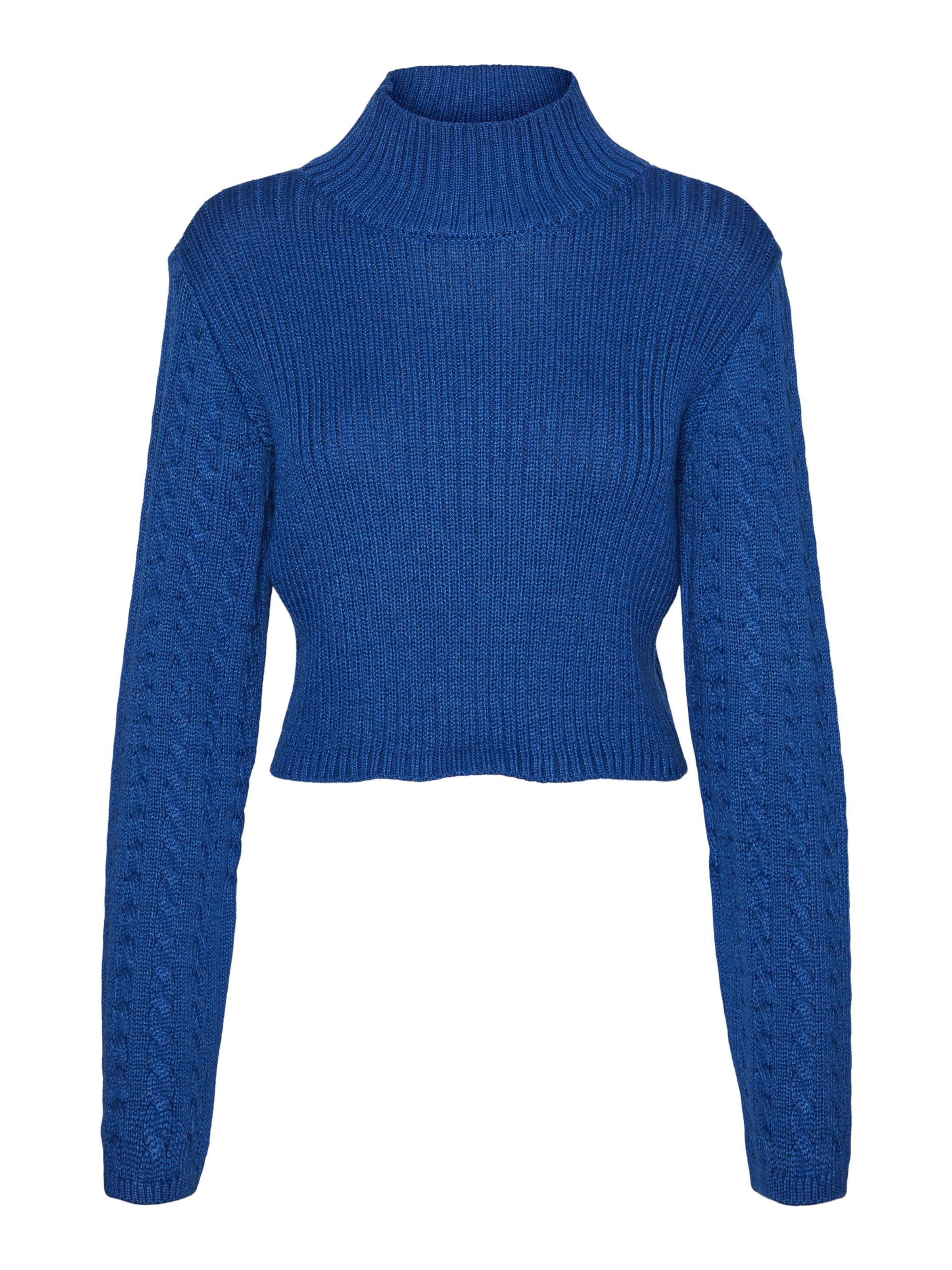 VERO MODA Sweater in Blue: front
