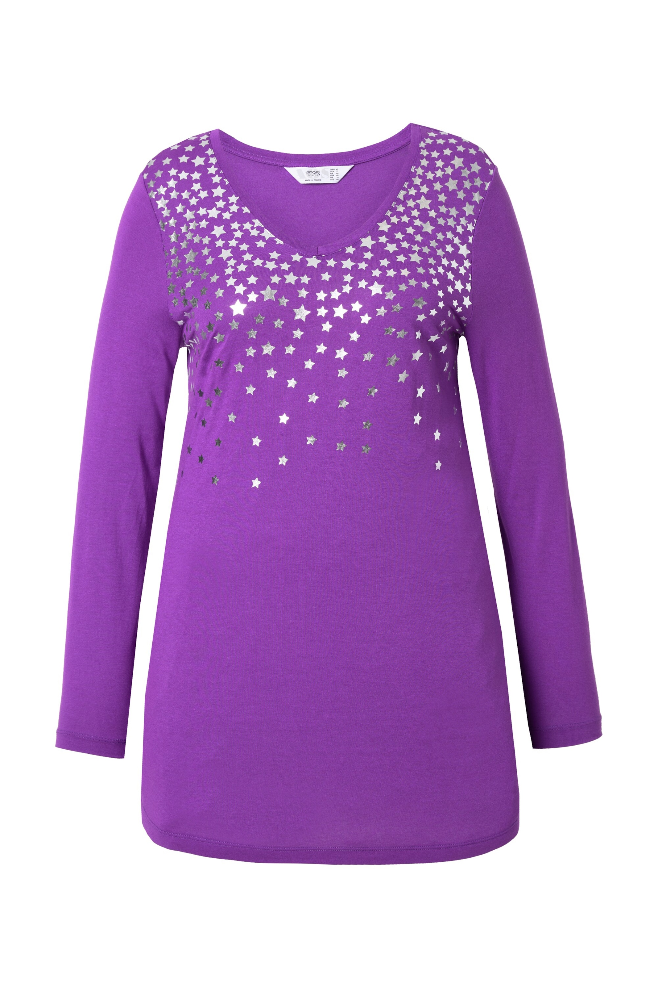 Angel of Style Shirt in Purple: front